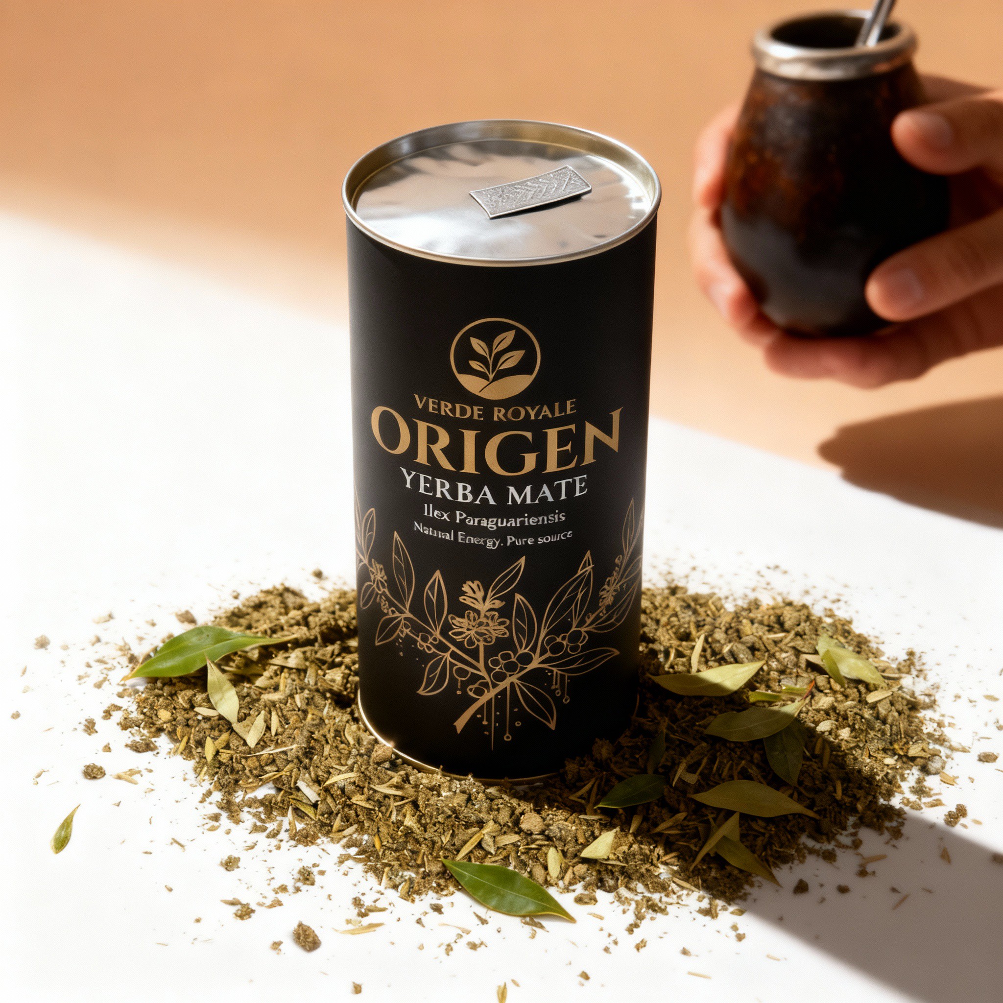 VERDE ROYALE ORIGEN 330g Yerba mate Brazylijska (Despalada) Quality by www.bioorganica.pl - obrazek 3