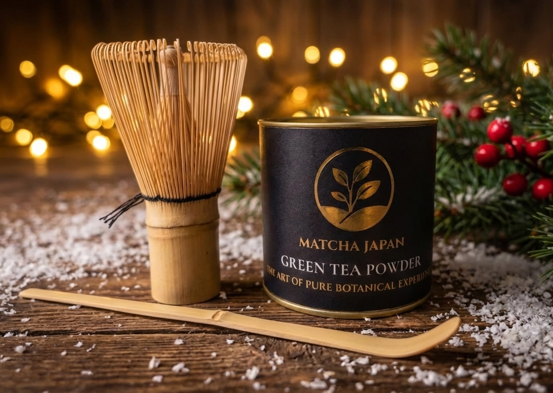 Zestaw Matcha Japan Zielona 50g + akcesoria - obrazek 3