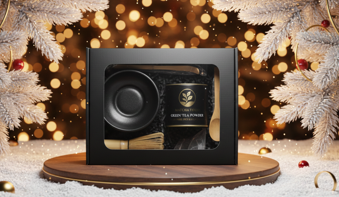 NACZYNIE CHAWAN MATCHA BLACK RINGS 330ml MADE by BOCERAMICA - obrazek 6