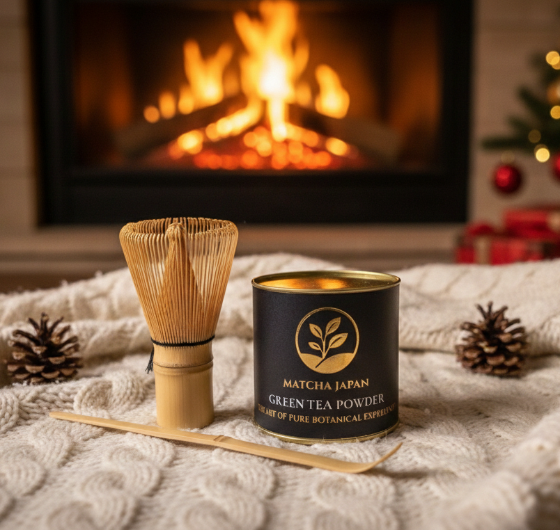 Zestaw Matcha Japan Zielona 50g + akcesoria - obrazek 4