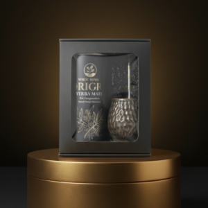 Zestaw Yerba Mate Origen 330g Verde Royale + Matero Ceramiczne + Bombilla